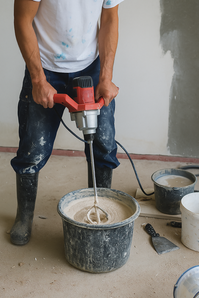 Paint and Plaster Mixer 