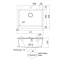 1 Bowl with Ledge