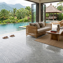 Herringbone Marble Grey