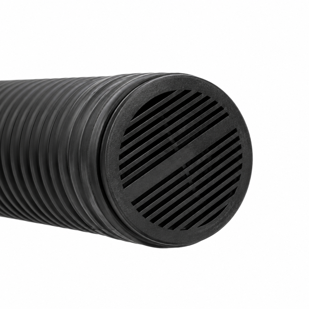 Perforated PVC End Cap