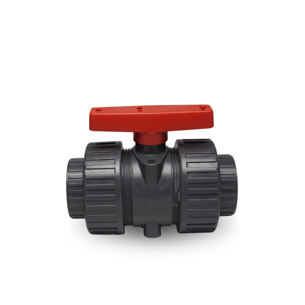 Double Union Ball Check Valve - PVC