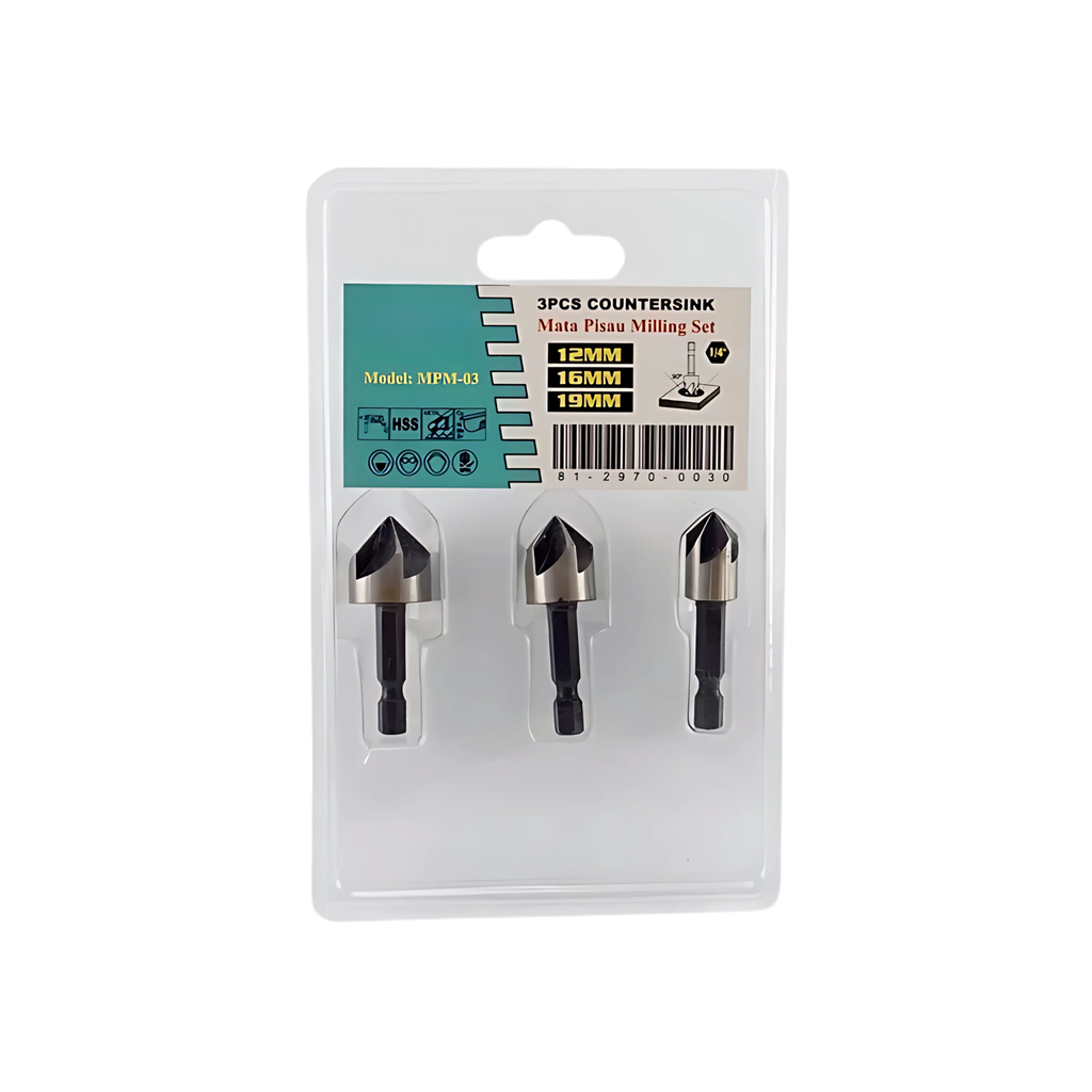 Countersink Bit Set