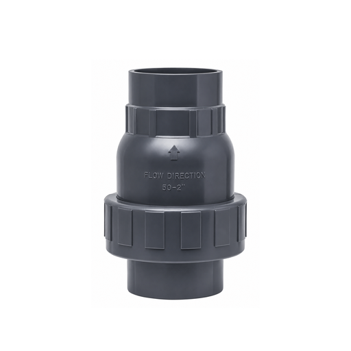 Single Union PVC Ball Check Valve 